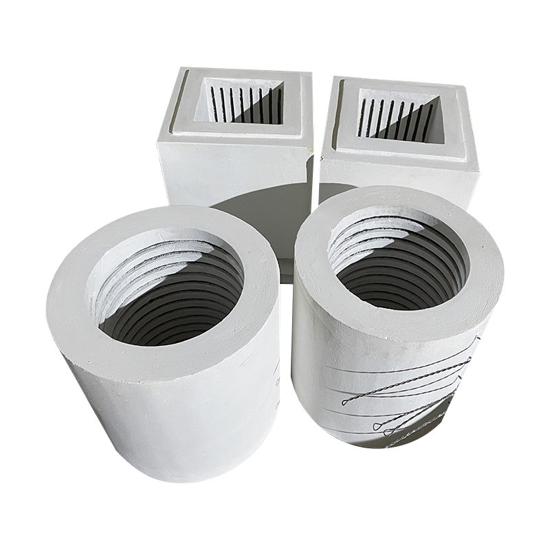 Blok vykurovacieho modulu z keramických vlákien pre elektrickú odporovú pec