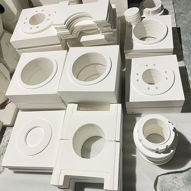 Špeciálne tvarované výrobky z keramických vlákien (prispôsobené podľa výkresov)