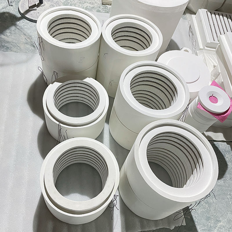 Blok vykurovacieho modulu z keramických vlákien pre elektrickú odporovú pec