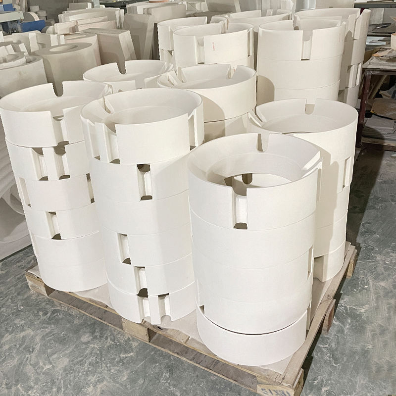 Špeciálne tvarované výrobky z keramických vlákien (prispôsobené podľa výkresov)