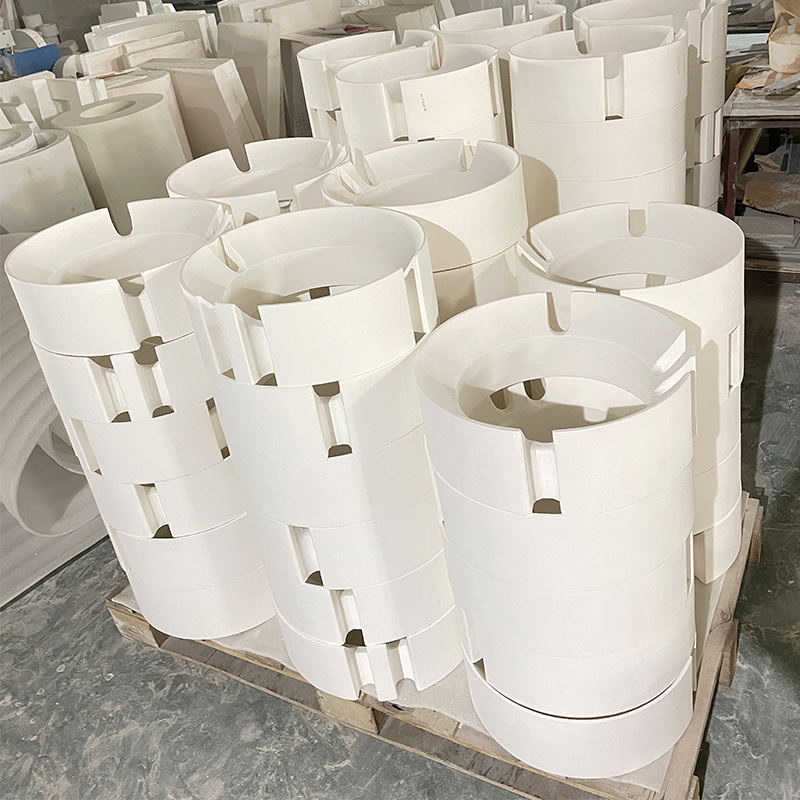 Špeciálne tvarované výrobky z keramických vlákien (prispôsobené podľa výkresov)