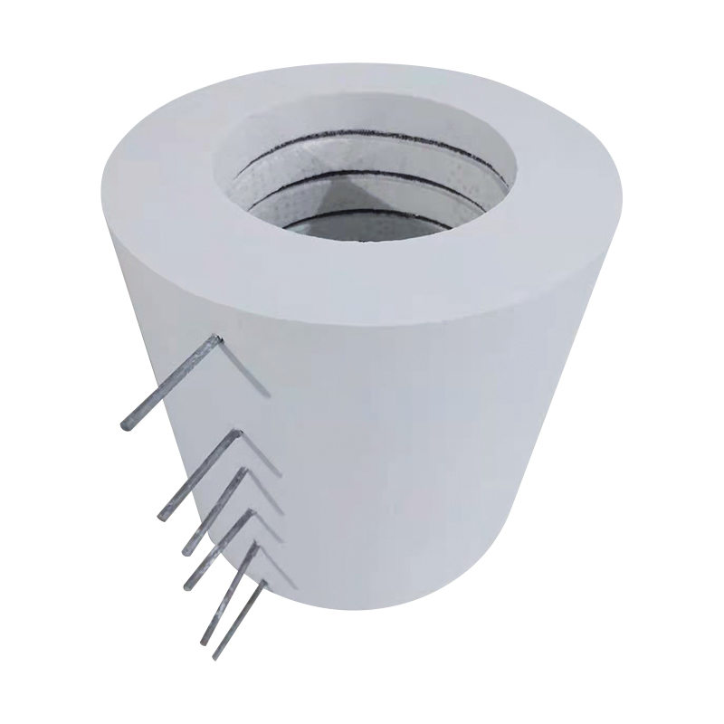 Blok vykurovacieho modulu z keramických vlákien pre elektrickú odporovú pec