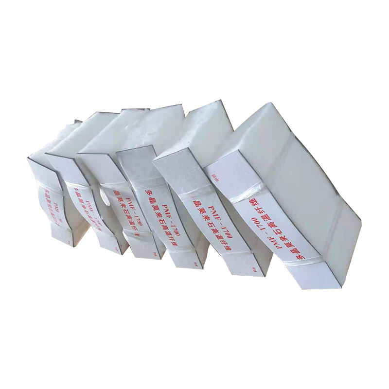 Blok z polykryštalického mullitového vlákna