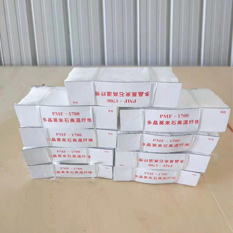 Blok z polykryštalického mullitového vlákna