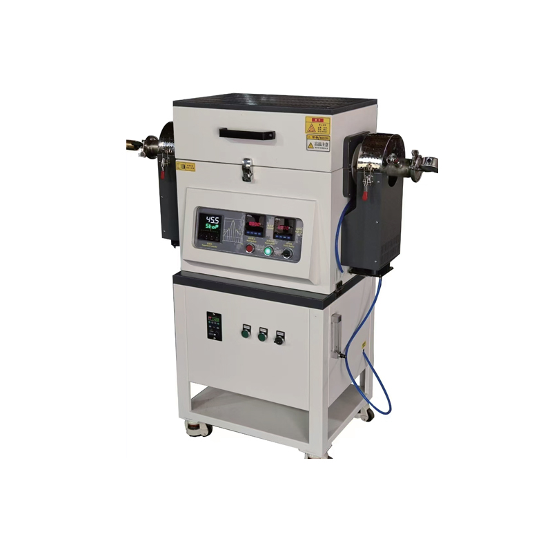 1200°C Sklopná rotačná rúrová pec