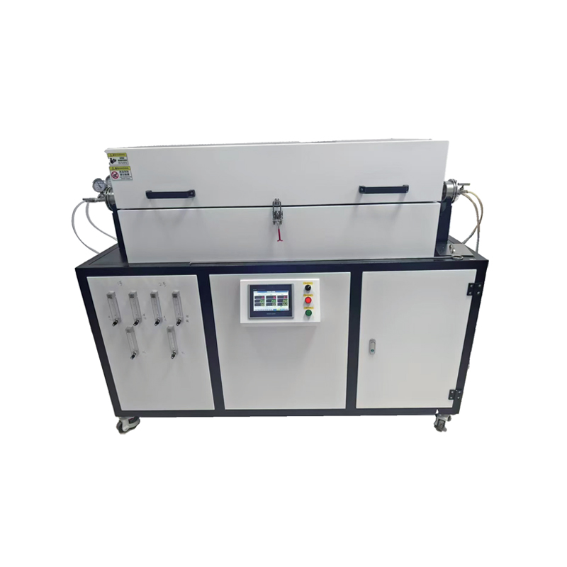 Trojteplotná vysokočistá kremenná rúrová pec